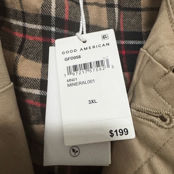 Women’s Good American Mac Coat NET - Picture 5 of 8